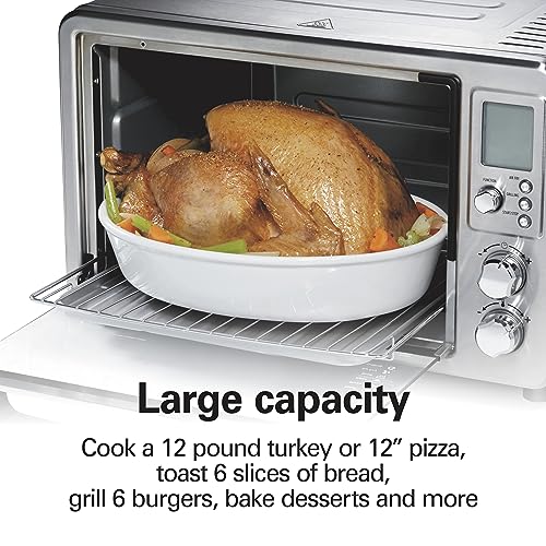 Hamilton Beach 31395 6-In-1 Sure Crisp Air Fryer Toaster Oven Combo & Electric Indoor Grill thumb #4