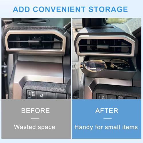 image for JKCOVER Driver's Air Vent Storage Tray Compatible with 2024 2025 2026 