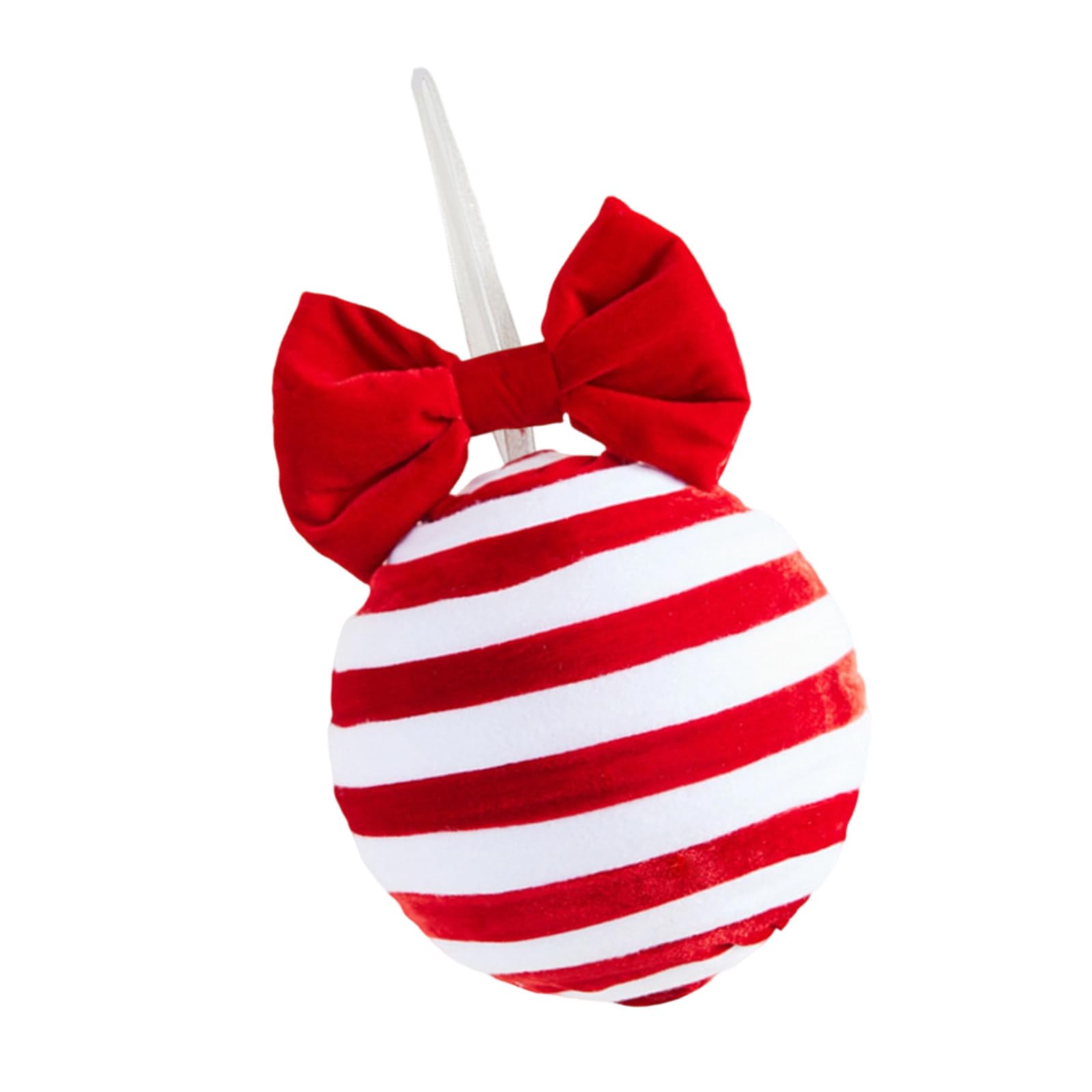 Tsophreniq Decorative Baubles Shatterproof Velvety Foam Ball Ornament Christmas Tree Decorations for Holiday Party Centerpieces Velvety Christmas Decoration for Home