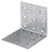 Produktbild Alberts 330545 Lochplattenwinkel | sendzimirverzinkt | 60 x 60 x 60 mm | 15er Set