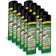 New Case 12 Spectracide Hg-95715 18oz Wasp Hornet Insect Spray Bug 6329650
