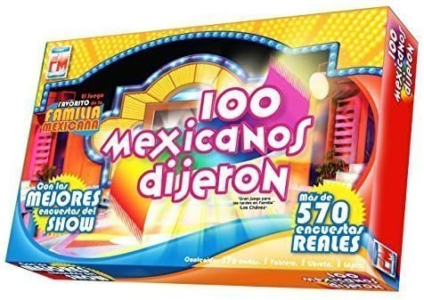 100 Mexicanos Dijeron Board Game (Spanish Edition)