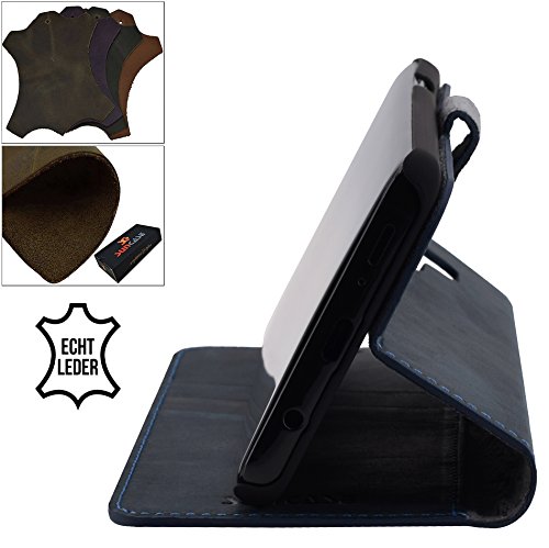 Suncase Custodia in pelle per Samsung Galaxy S9