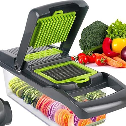Vegetable Chopper 15 en 1 Mandolina Cortadora miniatura 5