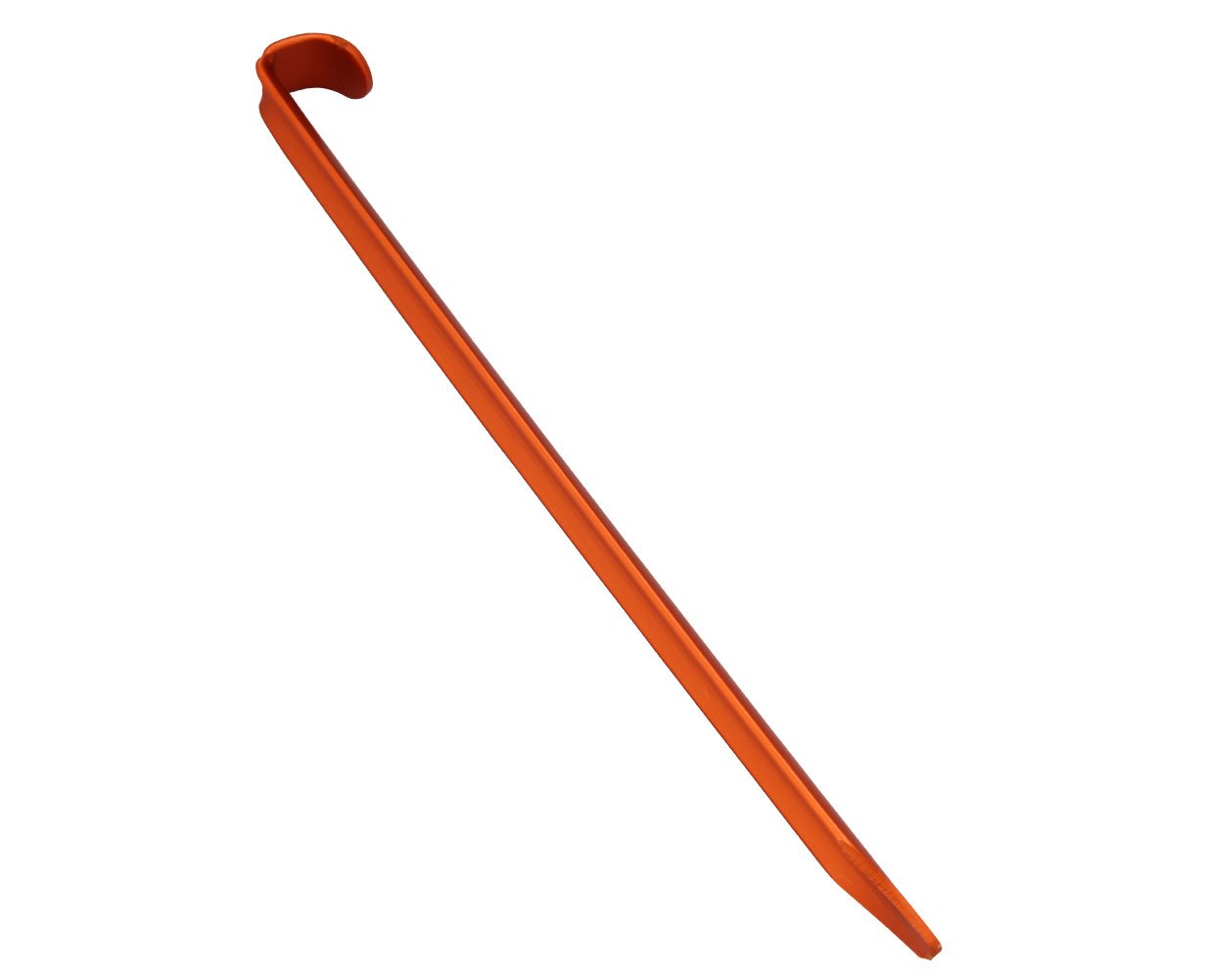 AceCamp 2713 Aluminum U-Shape Pegs (6 Pack), Orange