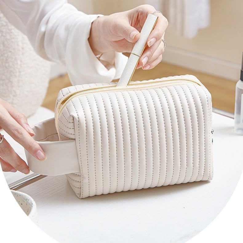 Small Cosmetic Bags,Zipper Pouch,Makeup Brushes Bag, Waterproof Travel bag(D) image 5