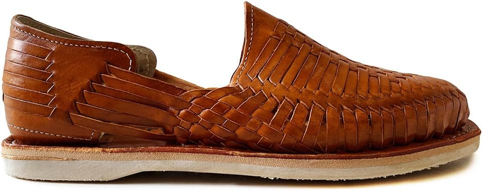 mens huaraches w4fw - Premium Woven Leather