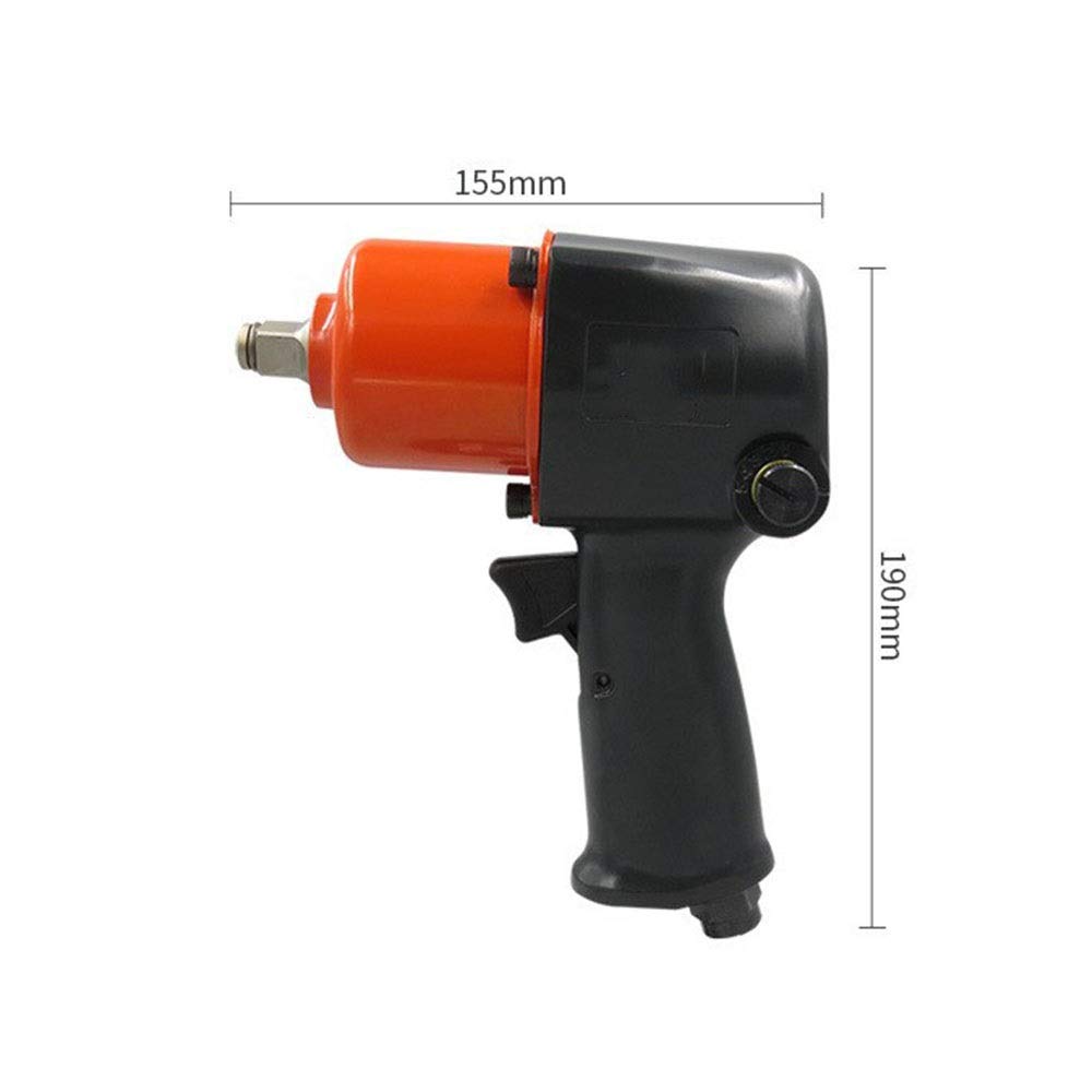 Accessori per Utensili Pneumatici per Utensili Pneumatici 1/2 Chiave eolica per Riparazione Auto con Coppia Elevata, Chiave pneumatica Industriale, utensile Pneumatico