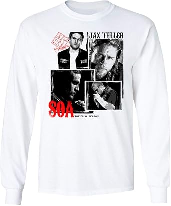 Sons of Anarchy Jax Teller SOA Adult Long Sleeve T-Shirt