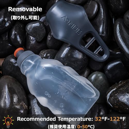 Image of Azarxis Running Water Bottles Flask BPA Free Leakproof Hydration Vest Packs Waist Belt Replacement for Triathlon Marathon Hiking Cycling Climbing Runner