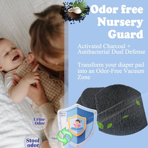 image for NewKe 10 Pack Baby Diaper Pail Deodorizer Refills Compatible with Ubbi