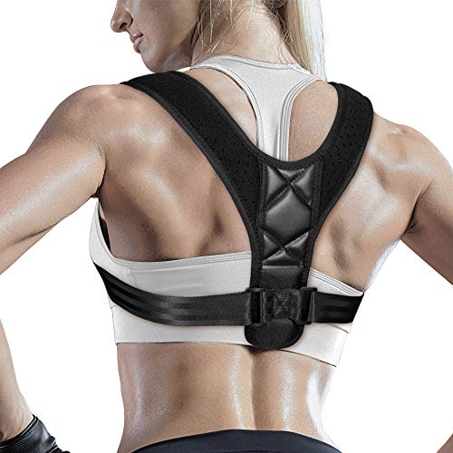 Posture Corrector for Women Men, Back Brace, Comfortable Posture Trainer for Spinal Alignment and Posture Support, Adjustable Back Straightener (Universal)