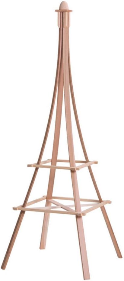 LWO Arboria Eiffel Tower Garden Trellis – Made in USA from 100% Western Red Cedar, 72 Inches
