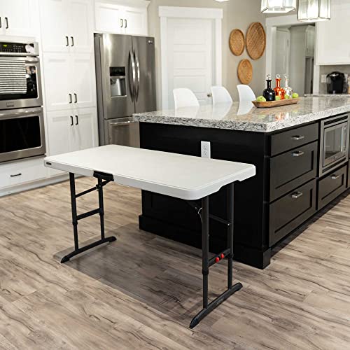 Lifetime 80387 4-Foot Commercial Adjustable Folding Table thumb #11