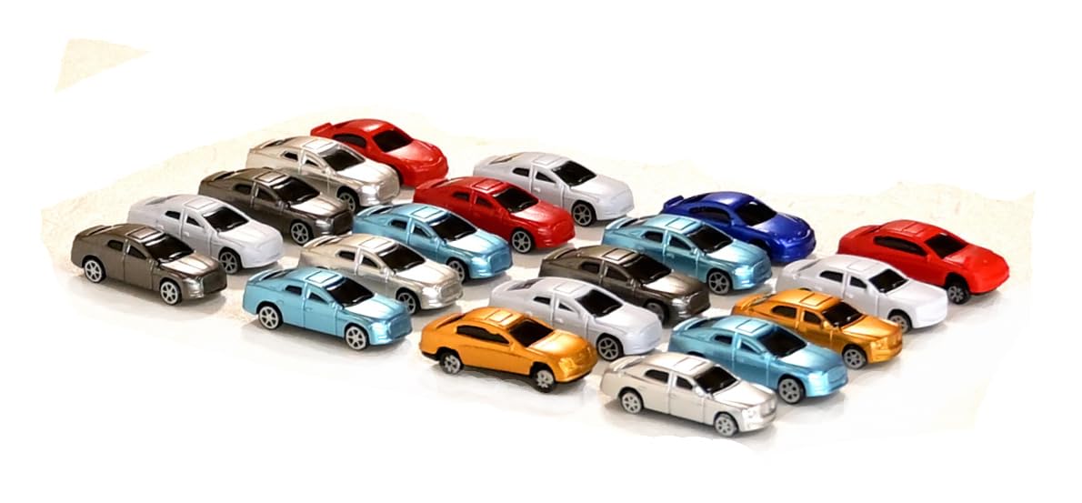 ミニカー 約150台セット　まとめ売り Amazon | Nゲージ ジオラマ ミニカー 1/150スケール 20台セット おまけ