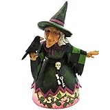 Enesco 4027795 Jim Shore Heartwood Creek Pint Sized Witch Figurine, 5-1/4-Inch