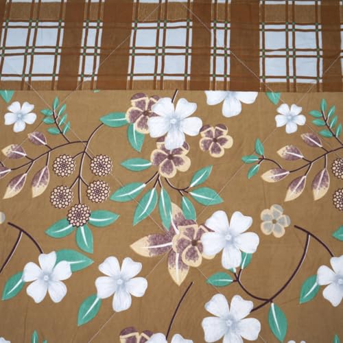 Image of Utopia Bedding AC Comforter Made of Microfiber 200 GSM Duvet for Double Bed /Quilt Blanket Lightweight for All Weather - Floral Design - 220x240 cm