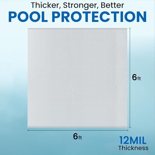 Cobertor Solar para Piscina Sun2Solar 6x6 ft | 12 Mil miniatura 2