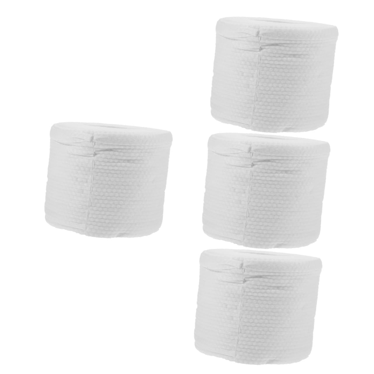 NOLITOY 4rolls Disposable Face Towel Soft and Absorbent Makeup Removing Cloths for for Skincare Routine Travel and Outdoor Activities