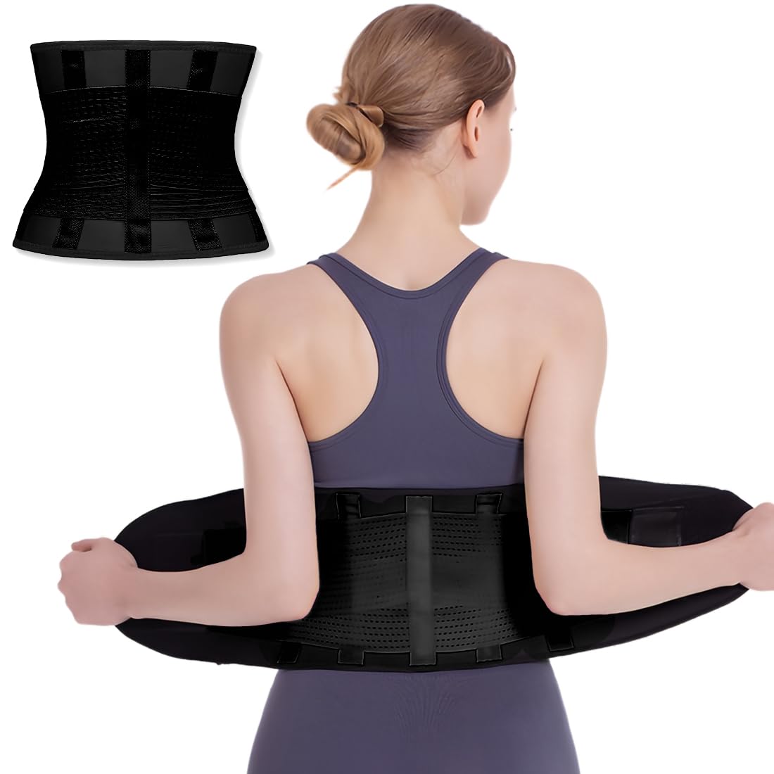 UpSpring Fascia Addominale, Panciera Snellente E Contenitiva, Post - 3