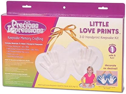 Darice Precious Impressions - Little Loves Handprint 3-D Kit