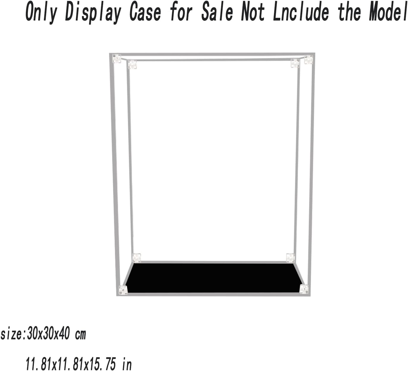 Acrylic Display Case for Lego 10232 Palace Cinema 10264 Corner Garage 10228 Haunted House 70594 Lighthouse 10278 Police Station 10218 10251 10297 43230 43244 21349 76989 76108