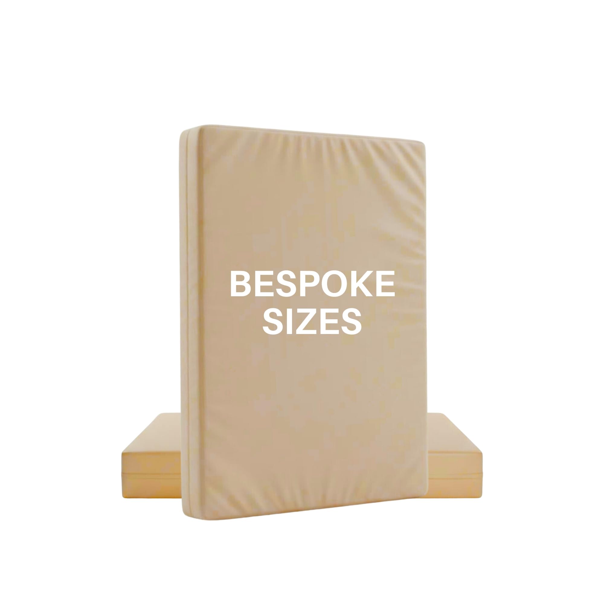 Custom Made Crash Mats Bespoke Gym Mats for Landing, Tumbling, Falling, Crashing Yoga Exercise Beige, 7cm Thick