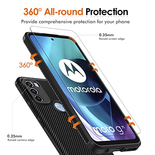 IVoler Cover per Motorola Moto G71 5G, con 3 Pezzi...