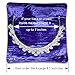 Resonant Energies 6.5 Inch Square Blue Purple Crushed Velvet Tiara & Crown Display Pillow Stand, TPV55M