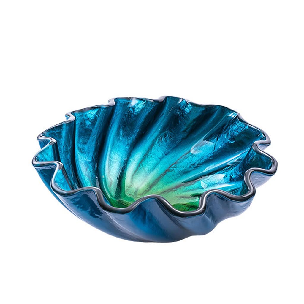 ADERFETBI Bathroom Sink Bathroom Vessel Sink Tempered Glass Washbasin Art Countertop(Sink only)