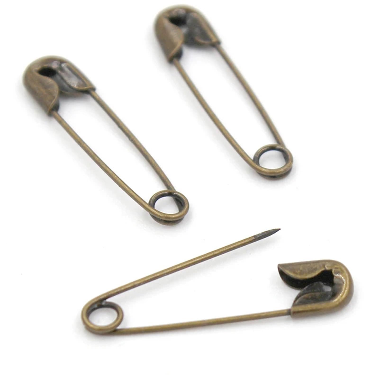 Pins 50Pcs Pins Sewing Tools Accessory Stainless Steel Needles Pin Brooch Apparel Accessories(Anti copper,19mmx5mm(000))