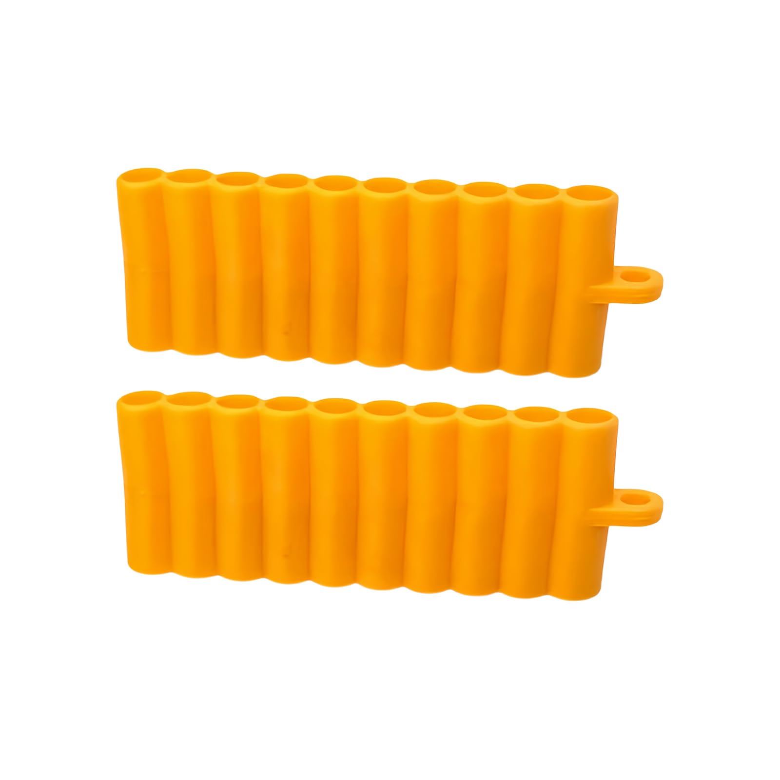 Whoasyst Yellow Compact Lightweight Bit Holder With 22 Slots Screwdriver Bit Storage Rack Ideal For Storing Hexagonal Shank Screwdriver Tips Dense Organizer