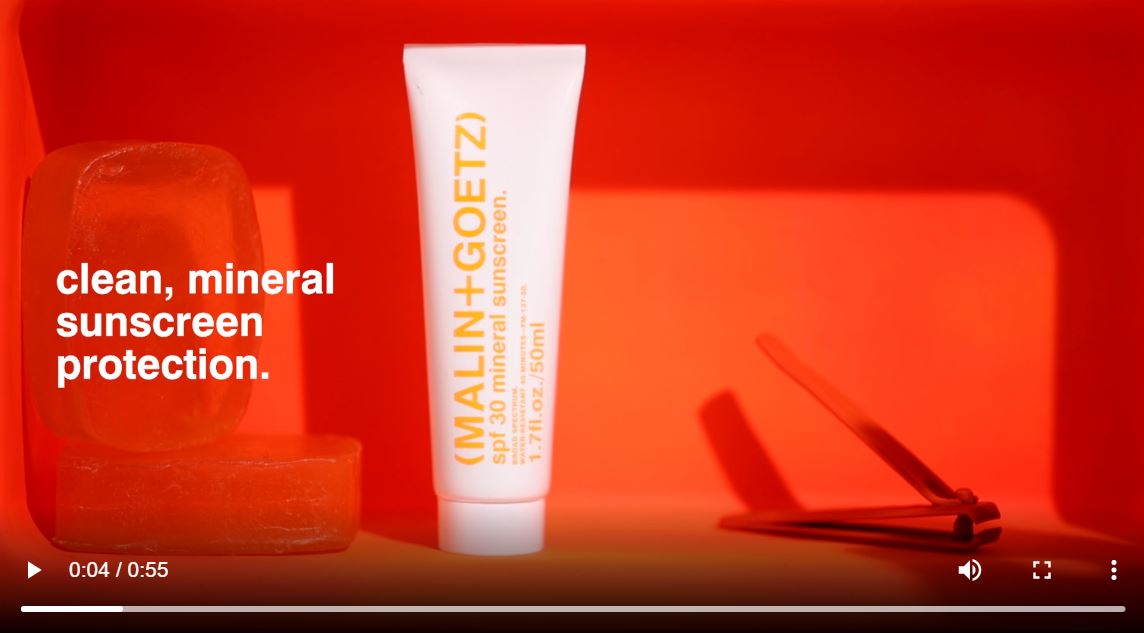 Amazon.com: Malin + Goetz SPF 30 Mineral Sunscreen, 1.7 fl