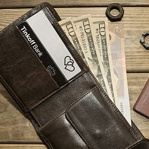 YODOCAMP Husband Gifts From Wife, I Choose You Metal Wallet Card, Valentine's Day Boyfriend Wife Gift, Sentimental Keepsake, Anniversary Wallet Insert Card Gifts for Him4