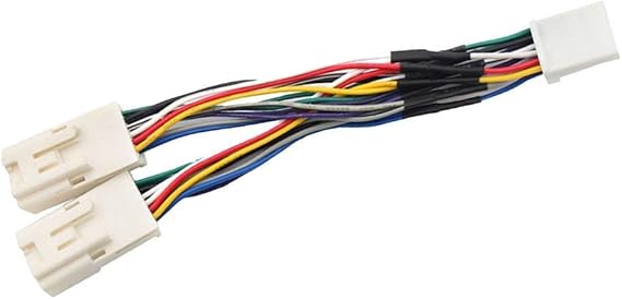 Plug and Play Auto Car Y Stereo Audio Cable MP3 SD USB CD AUX Module 6+6 Pin For Toyota Lexus Radio Panel