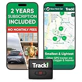 Tracki GPS Tracker for Vehicles, Car, Kids. Subscription Needed. US-Made Tech. 4G LTE GPS Tracking Device. Unlimited Distance, US & Worldwide. Small (Tracker) (Tracker 2 Years Subscription Incl.)