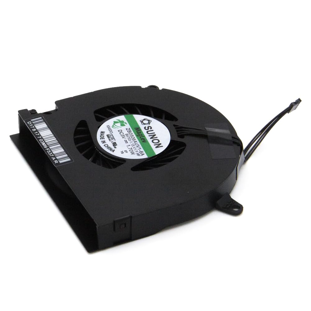 Ventilador CPU MacBook Pro A1278 para solucionar problemas de sobrecalentamiento 5