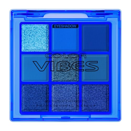 BUTBU Professional Makeup Lidschattenpalette, mit 9 Farben, Eyeshadow-Palette Matt und Schimmernde,...