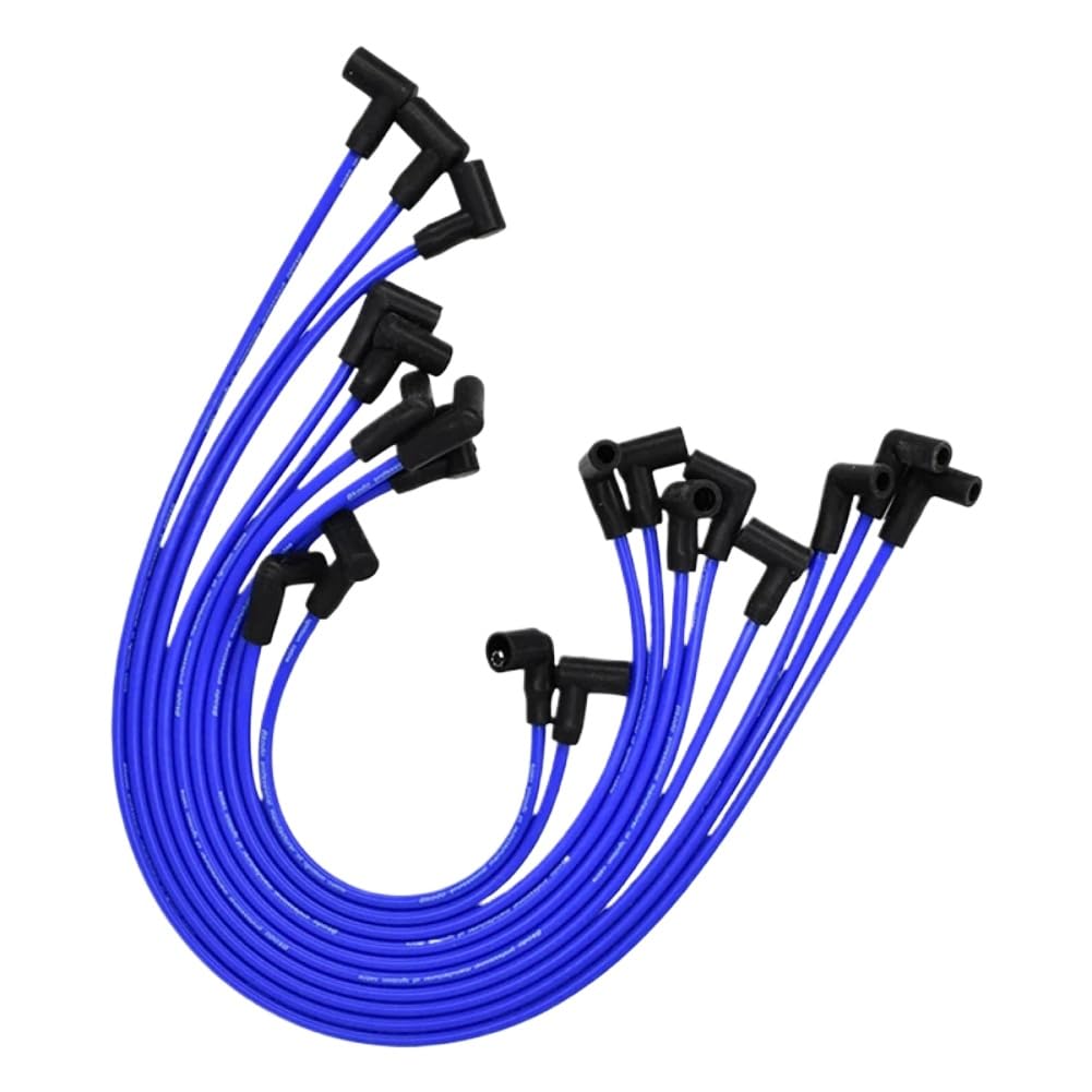 Set di 10 cavi per candele di accensione da 8 mm, compatibili con Mercruiser Thunderbolt V8 5 0 5 7 84 816608 Q61