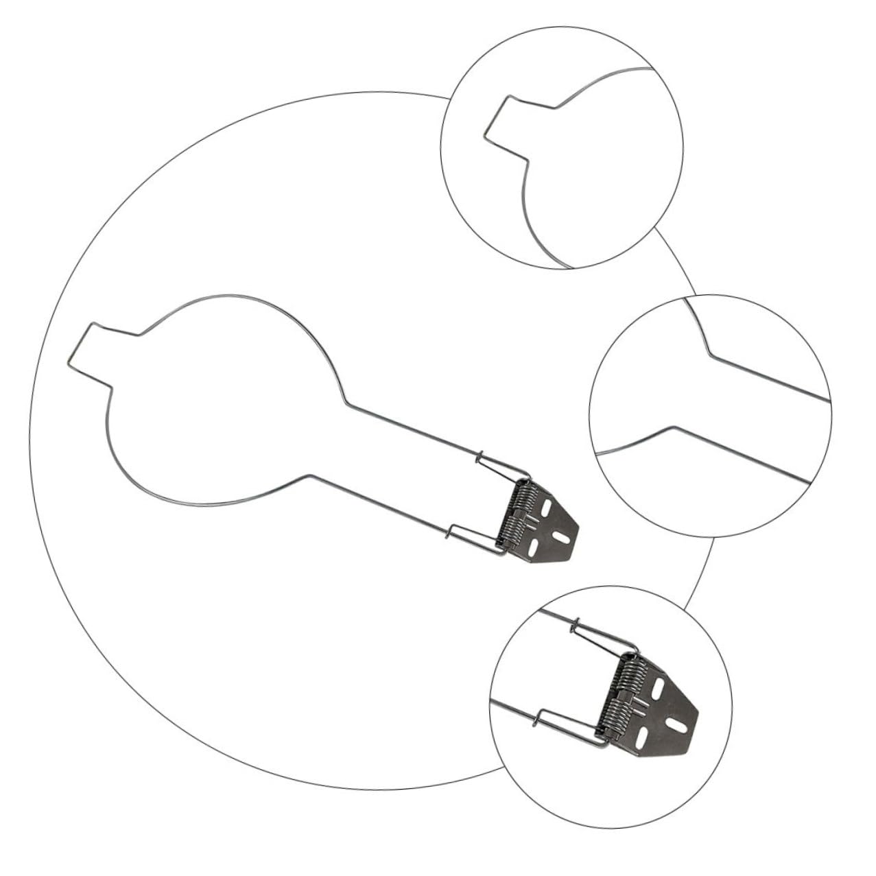 Supporto Cappello Auto in Acciaio Nero 2 Pezzi Porta Cappelli per Camion Aggancio Sicuro e Resistente per Organizzatore Bagagliaio