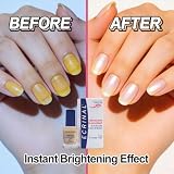 Ecrinal Nail Brightener, rozjaśniający lakier do pielęgnacji, wygładza i chroni paznokcie, 10 ml