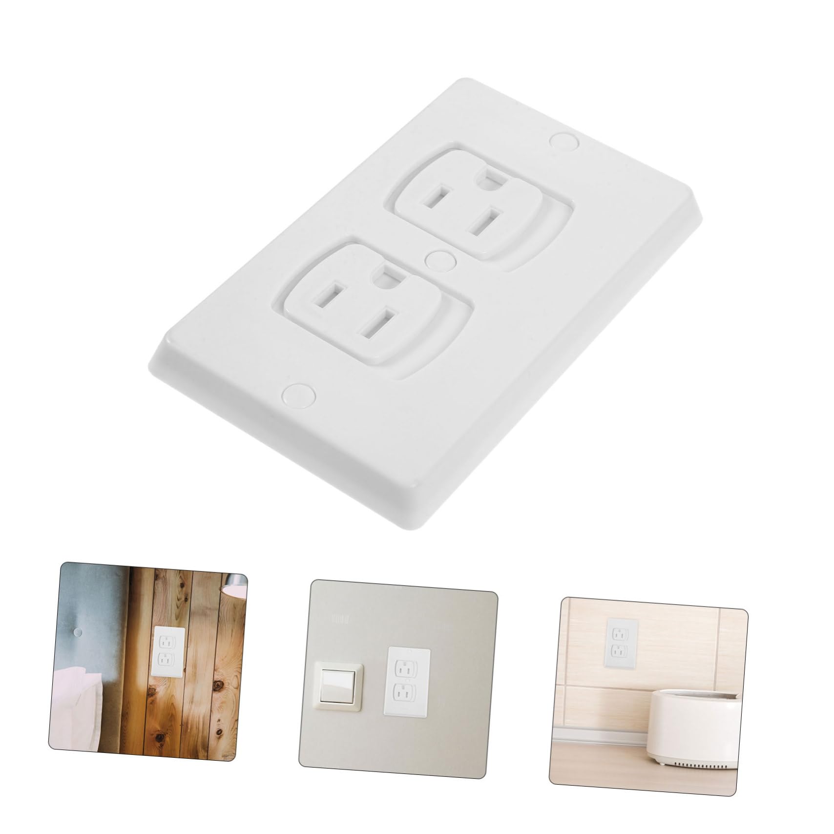 10pezzi Copriprese Elettriche Auto-chiudenti Per Design Sicuro e Resistente Protezione Per Outlet Casa Adatto Per Cucina e Camera Da Letto