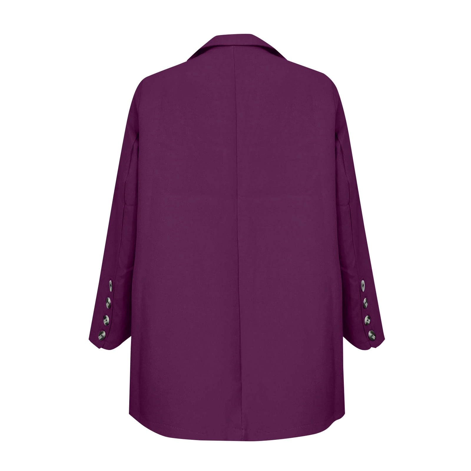Completo Elegante Donna Con Pantalone Fit Tailleur Ufficio Eleganti Manica Lunga Aperto Davanti Colletto Classic 2 Pezzi Casual Complete Da Cocktail Blazer E Pantaloni Matrimonio Set Da Cerimonia