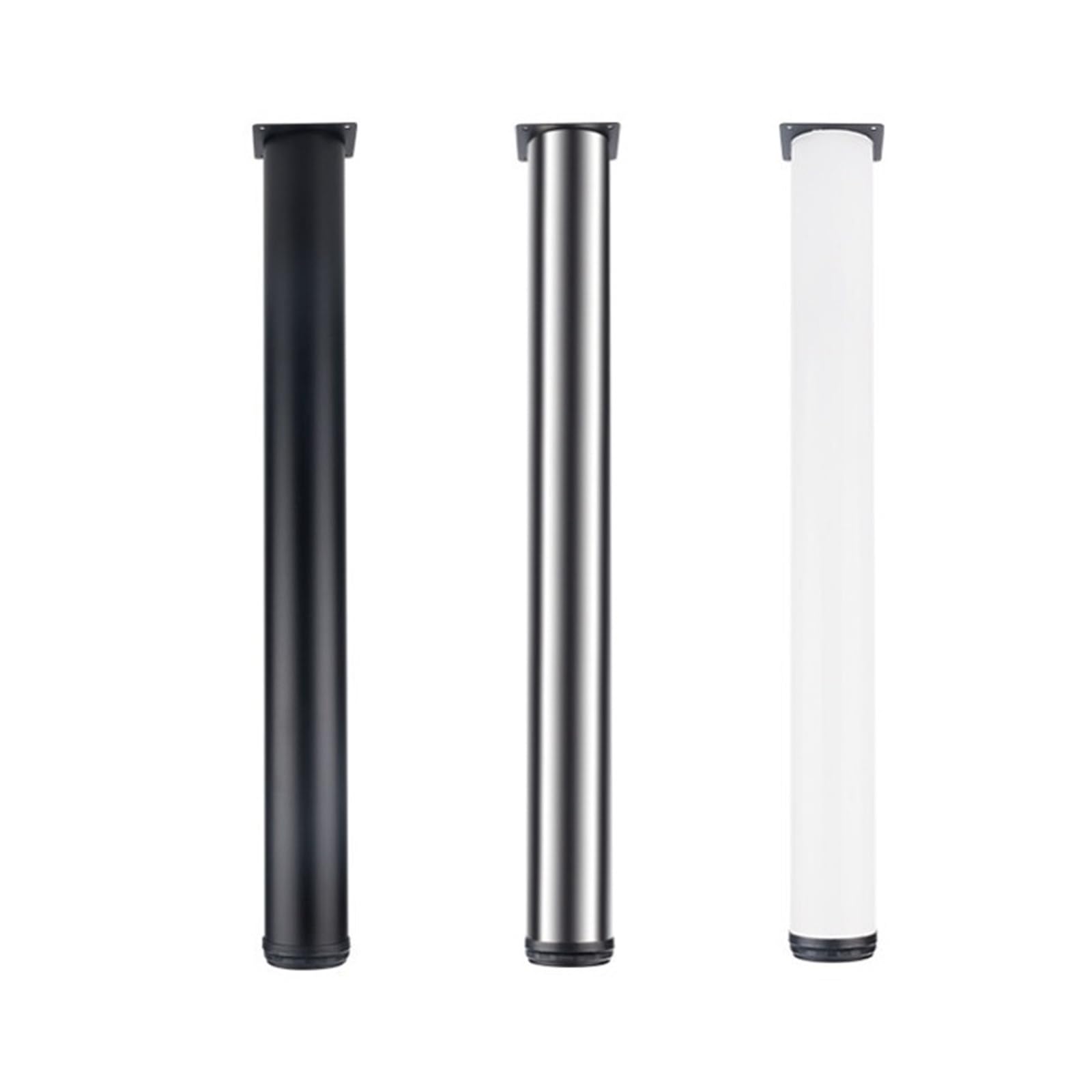 Regulowane nóżki meblowe, poziomice i podkładki po Regulowane nogi do stołu 90-99 cm 1 opakowanie Steele Multicolor Bar Biurko kuchenne(Stainless Steel)