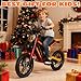 TUTTIO ARC-I Kids Dirt Bike for Age 5-8, 750W Electric Motorcycle with 36V 13Ah Battery, 25Miles Long-Range E Bike for Kid, 22MPH, 16