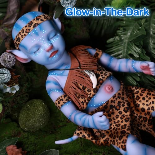 ADFO Glow-in-the-Dark Reborn Avatar Baby Doll
