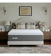 Amazon.com: Novilla Bliss Green Tea King Mattress, 12 Inch Gel