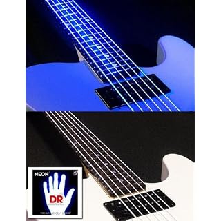 DR String NWE-10 Neon White Jeu de cordes pour guitare electrique – Image 4