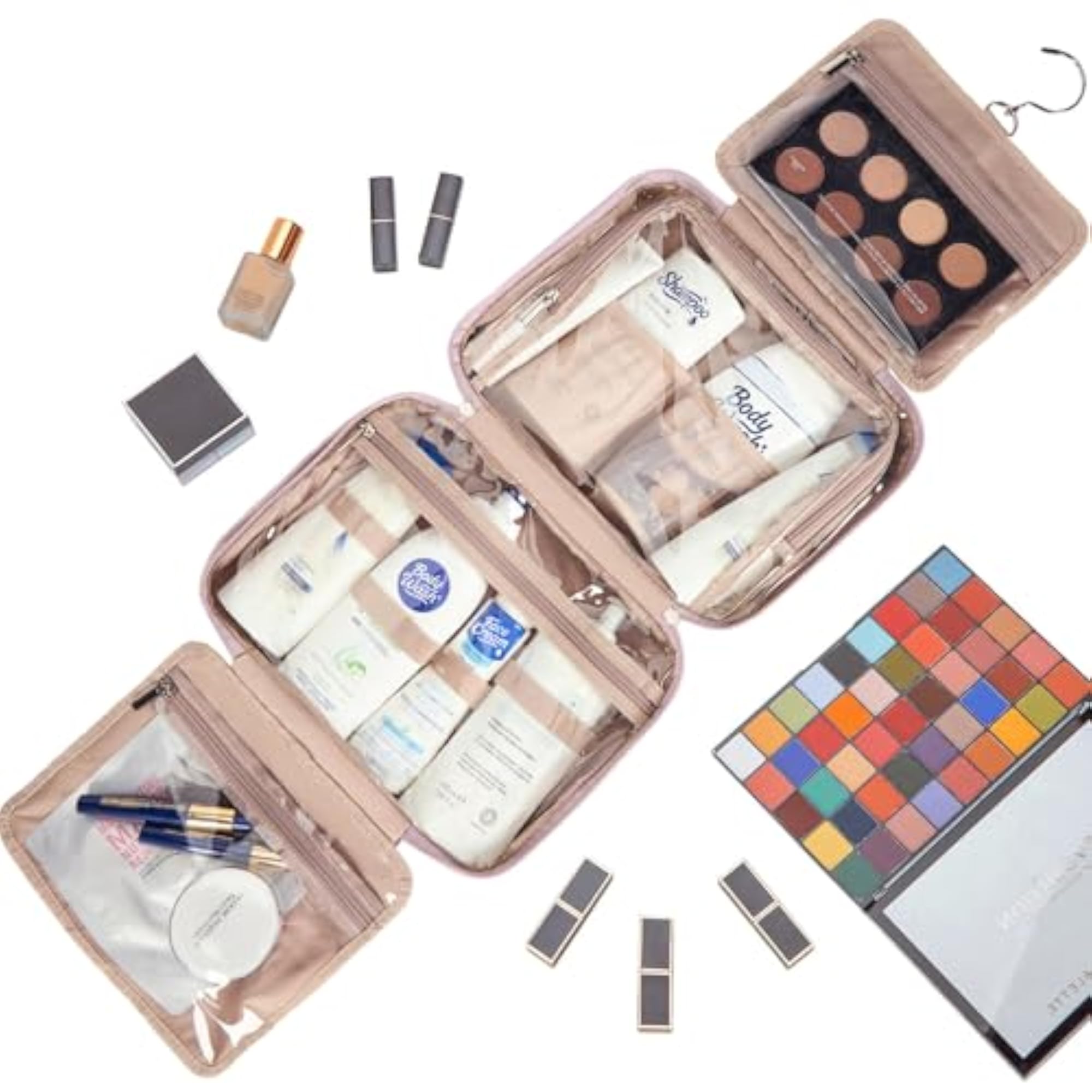 Large Size Makeup Bag for Women, Travel Organizer