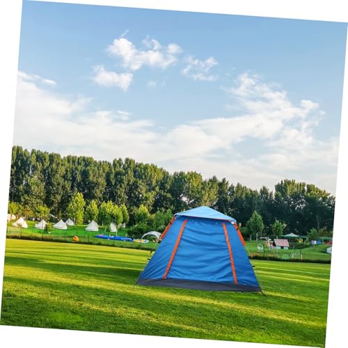 Carpa plegable de camping de tela Oxford espaciosa para 2 personas miniatura 7